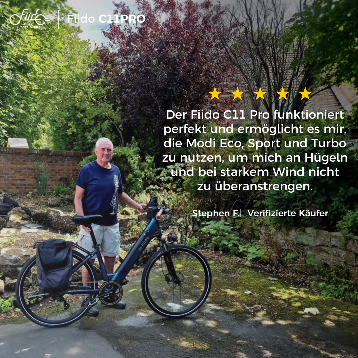 Fiido C11 Pro: Leichtgewicht, 104 km Reichweite, IP54 wasserdicht - Image 7